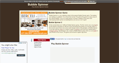 Desktop Screenshot of bubblespinner.com
