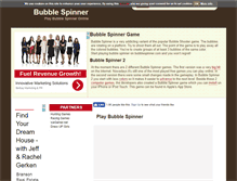 Tablet Screenshot of bubblespinner.com
